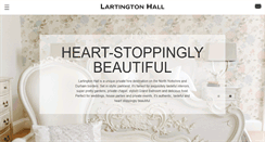 Desktop Screenshot of lartingtonhall.co.uk