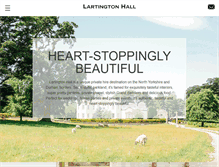 Tablet Screenshot of lartingtonhall.co.uk
